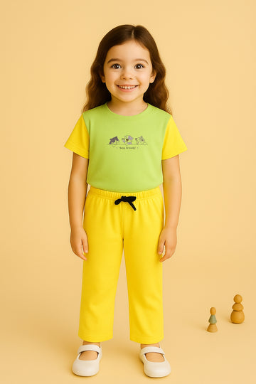 Sunshine Best Friends Yellow Tracksuit