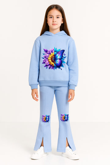 Flower Bellbottom Tracksuit