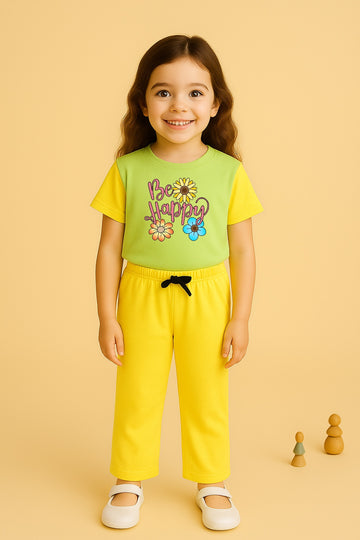 Be Happy Tracksuit For Girls