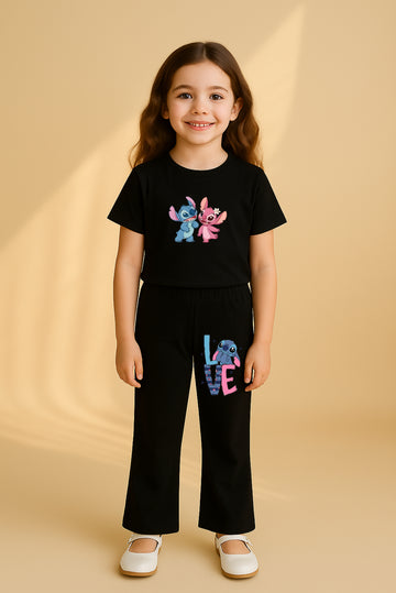 Stich Tracksuit For Girls