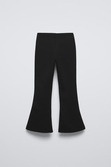Black Bellbottom Trouzer For Girls