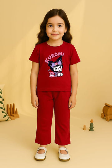 Mehrun Kuromi Bellbottom Trouzer Full Set