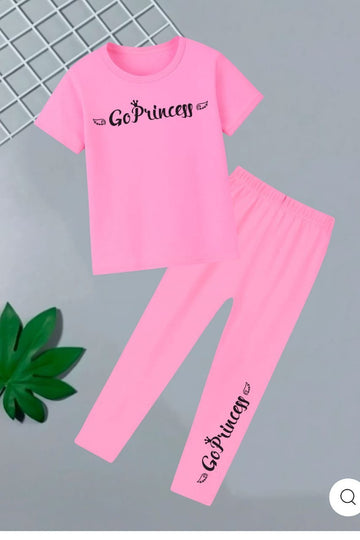 Go princess Tracksuit For Girls
