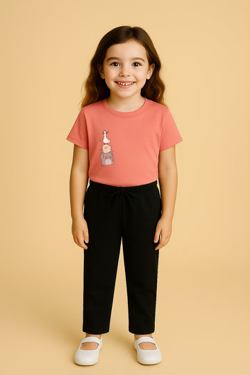 Peachy Animal Stack Tracksuit
