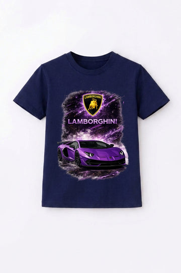 Lamborghini Aventador Purple Tee
