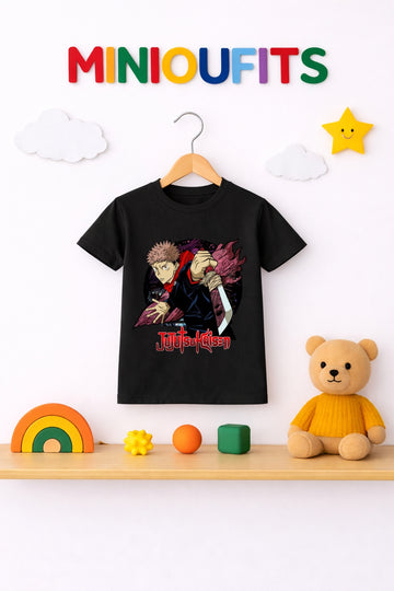 Yuji Itadori Action Graphic T-Shirt