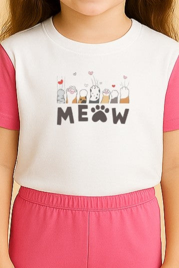 Meow Kitty Parade Pink Tracksuit