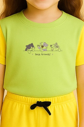 Sunshine Best Friends Yellow Tracksuit