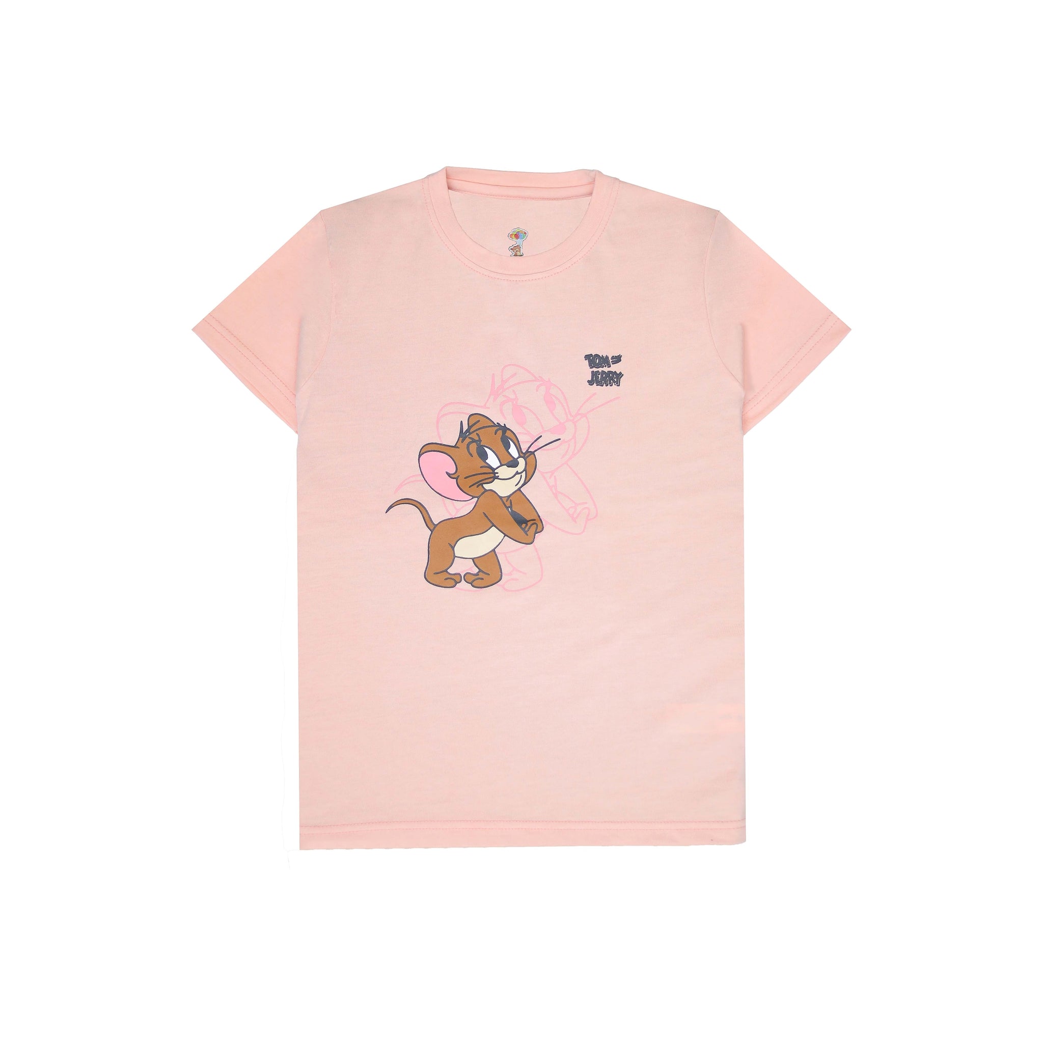 Peach tom jerry T-Shirt For Boys