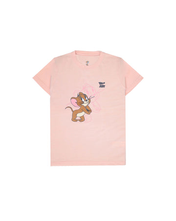 Peach tom jerry T-Shirt For Boys