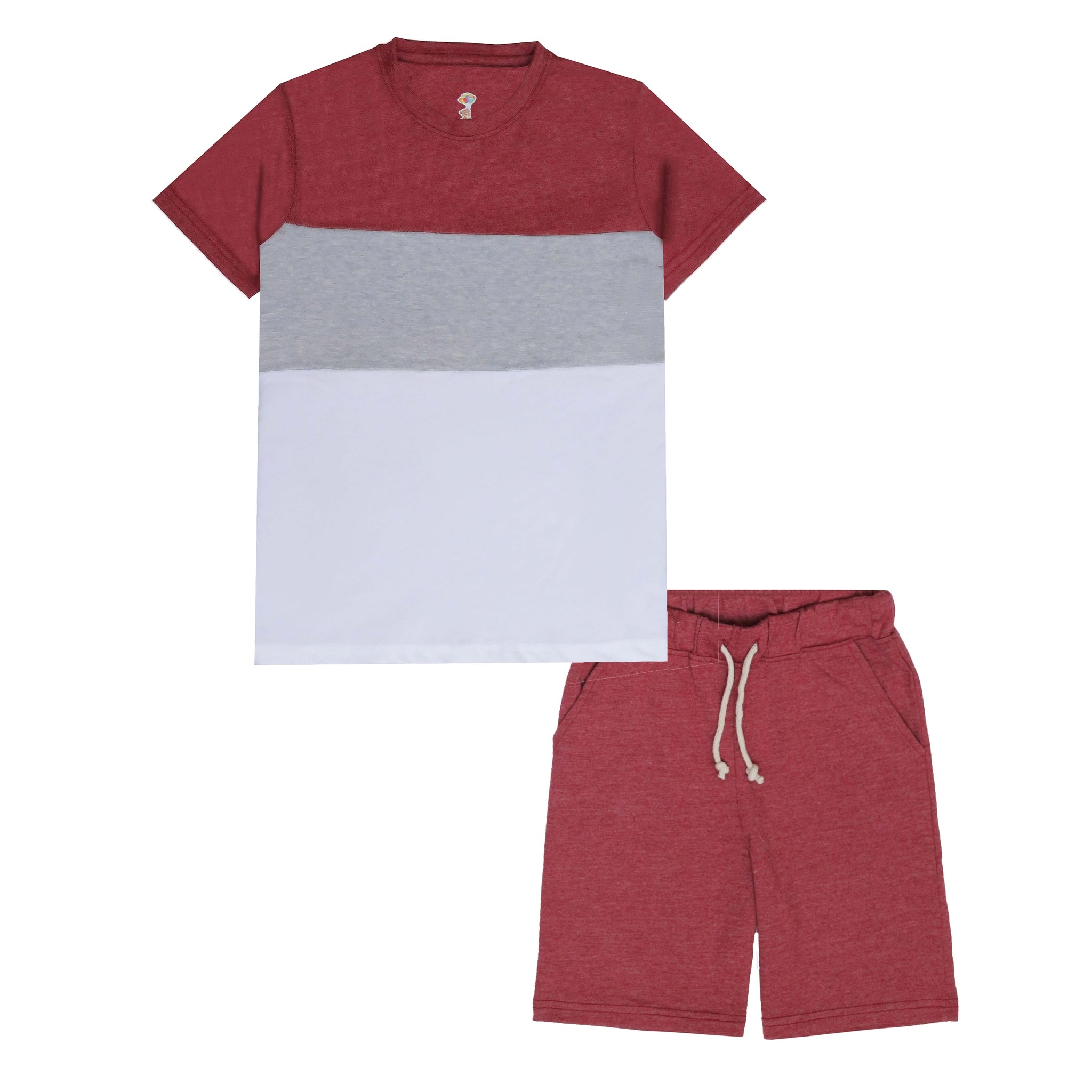 Mehrun grey white Track-Suit For Boys