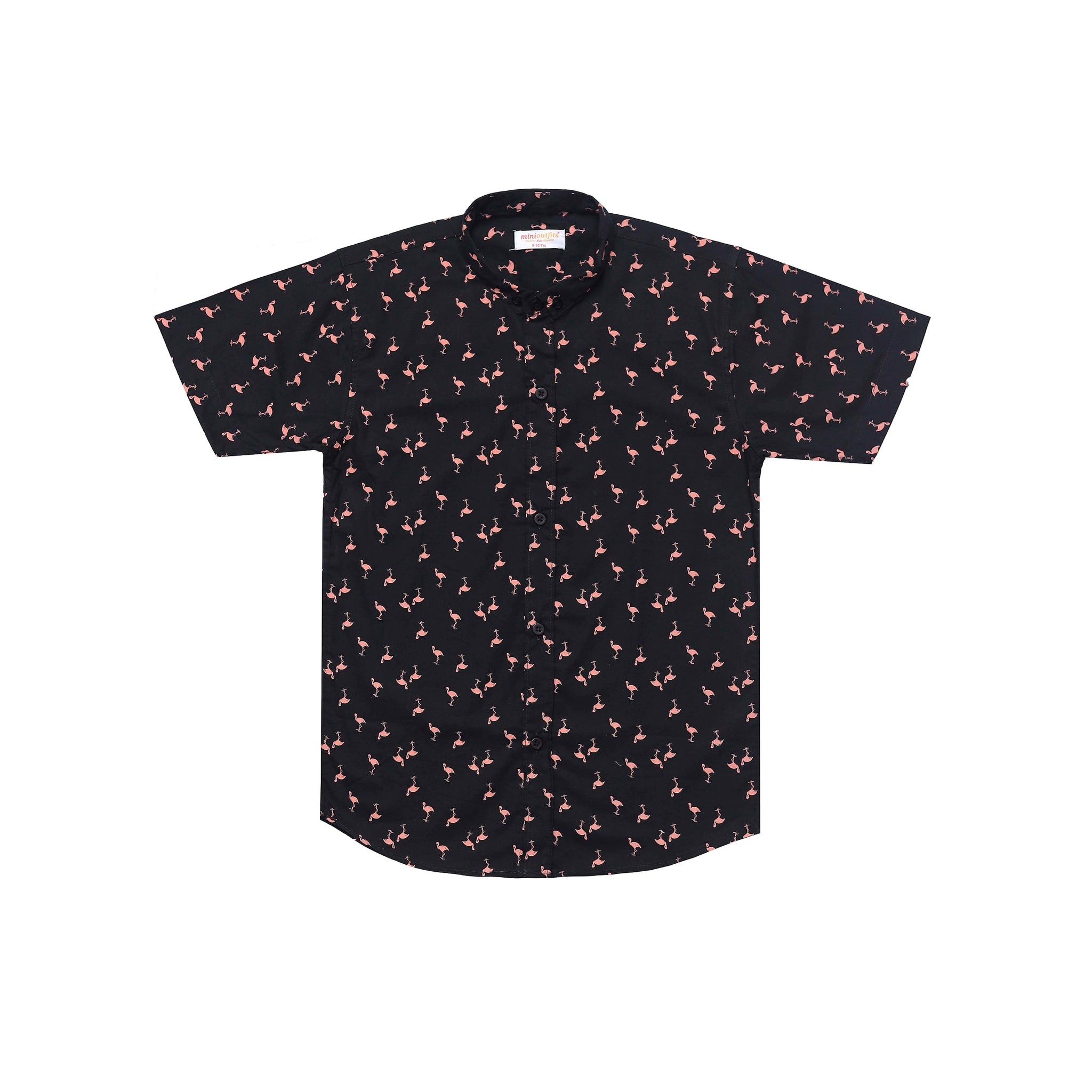 BlACK COTTON, PRINTED CASUAL SHIRT FOR BOYS 🎈🎈