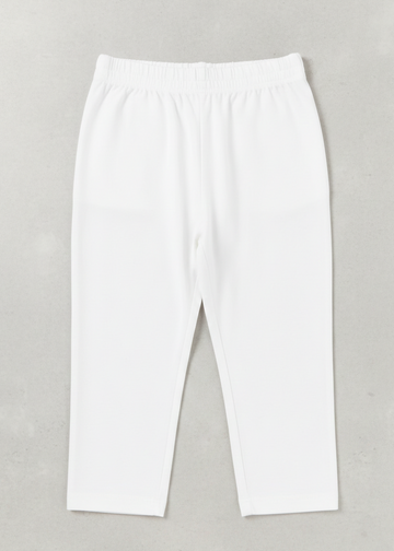 White Cotton Trouzer For Boys