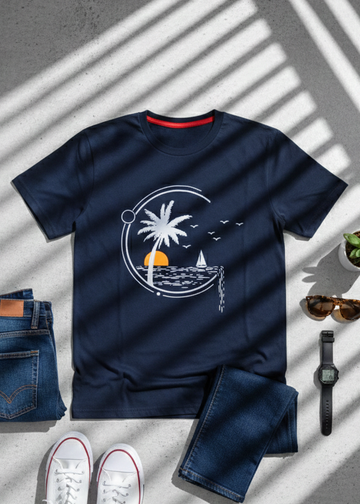 navy blue tshirt