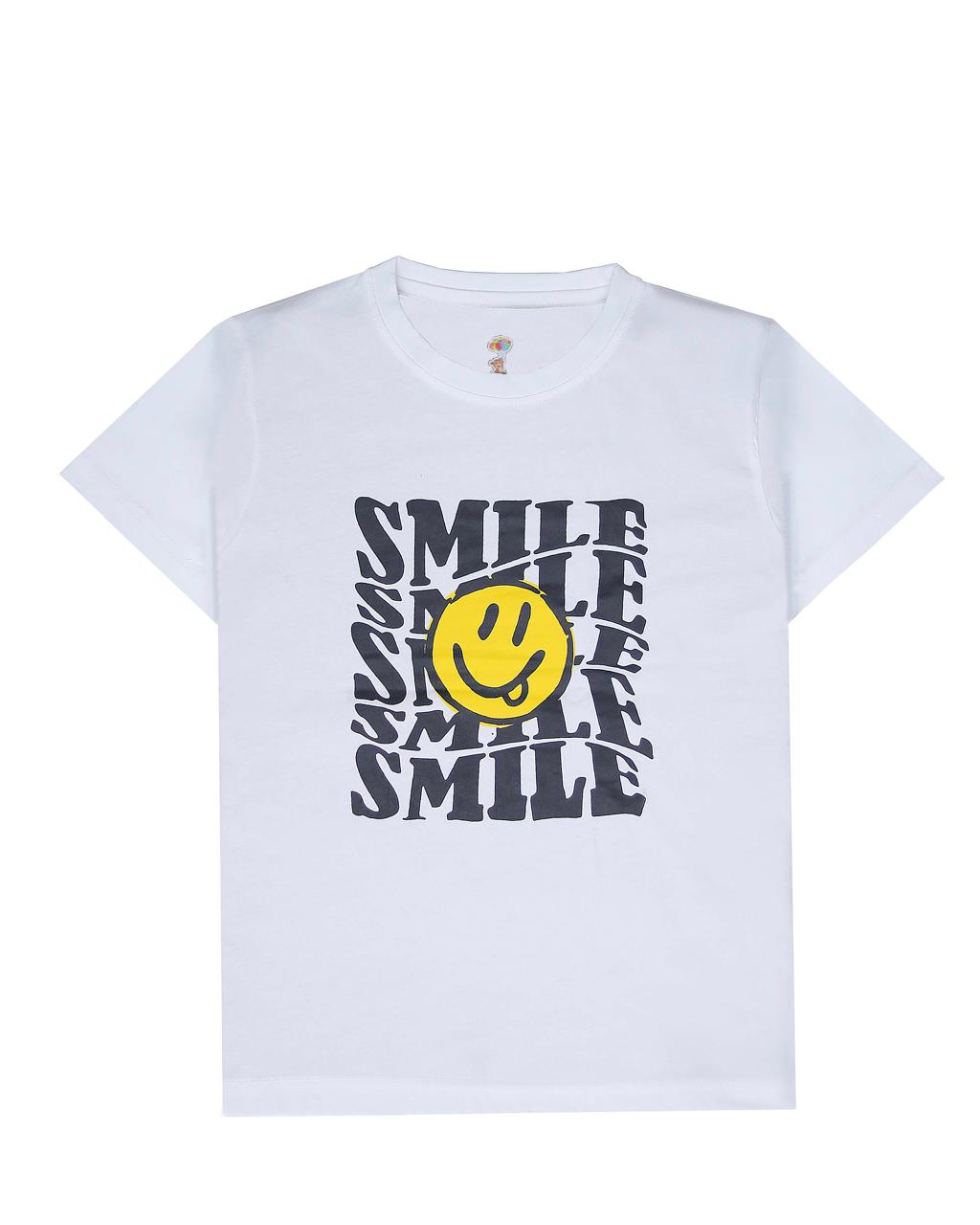 White smile T-Shirt For Boys