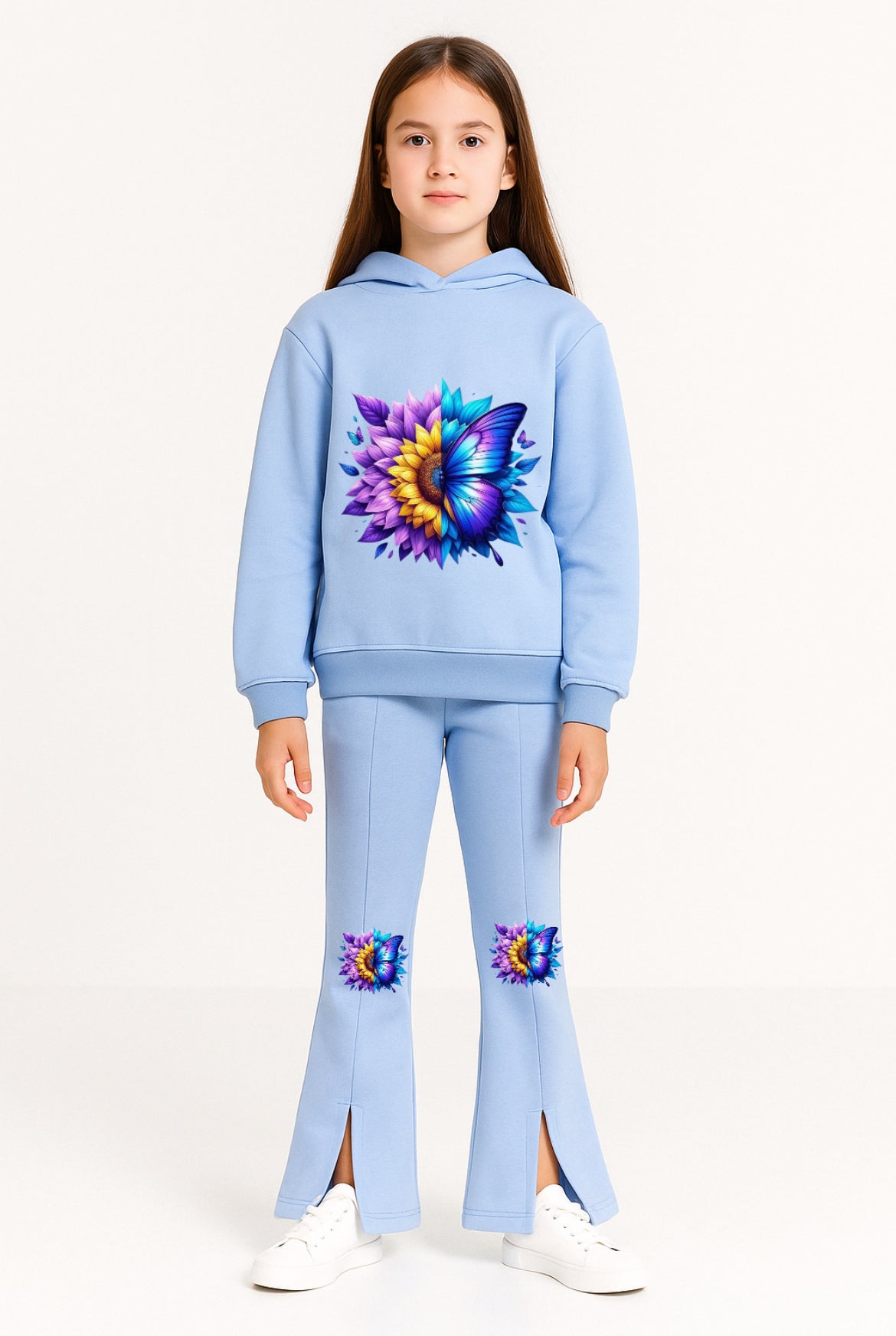 Flower Bellbottom Tracksuit
