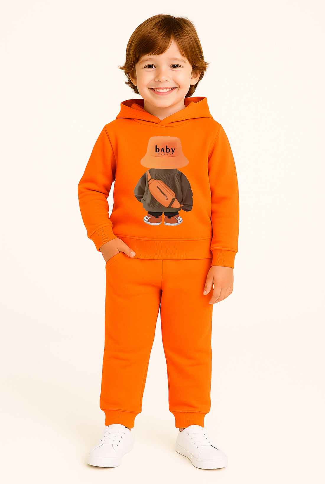 Baby Orange Tracksuit
