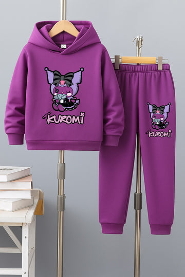 Purple Kuromi Tracksuit