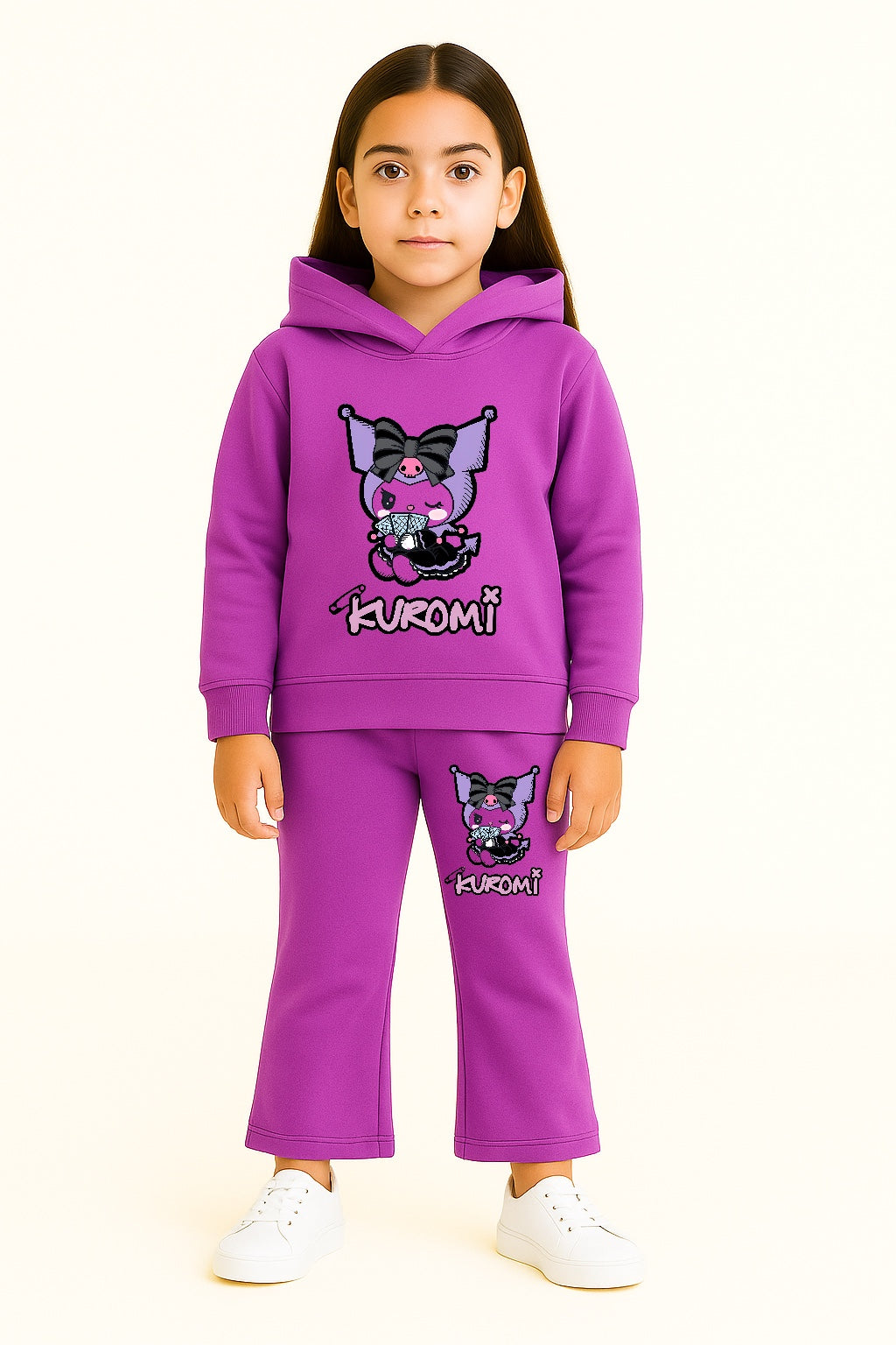 Purple Kuromi Tracksuit