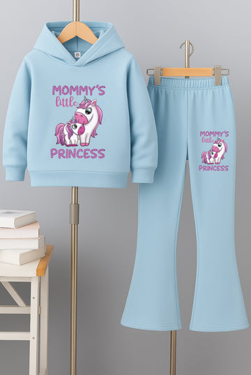 Mommy little Prices Bellbottom Tracksuit
