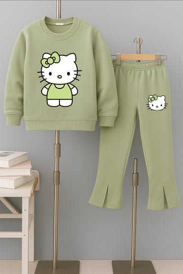 Hello kitty Bellbottom Tracksuit