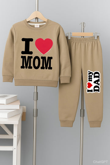Love mom dad Tracksuit