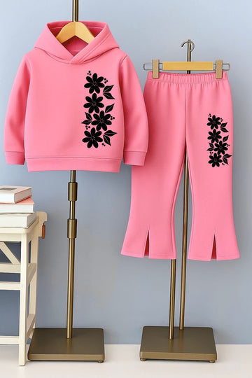 Flower Tracksuit For Girls