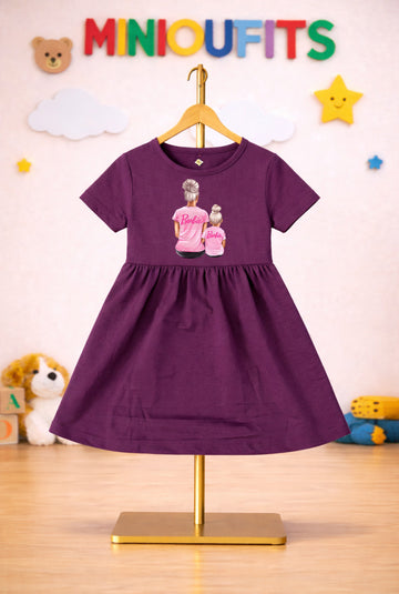Mom daughter Frock