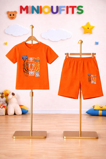 Tiger Shorts Set