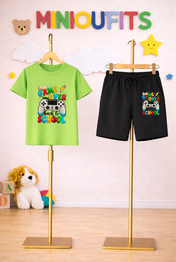 Game Over Shorts Set