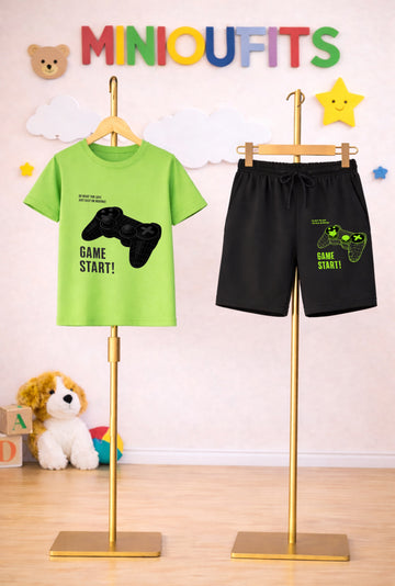 Game Start Shorts Set