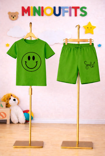 Smile Shorts Set