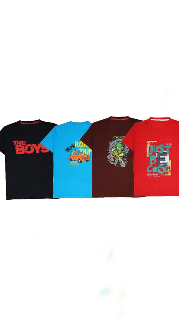 4 T-Shirt For Boys (SALE)