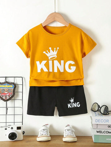 King Shorts Set