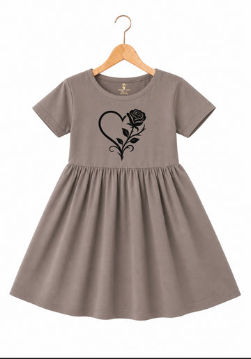 Flower Heart Frock