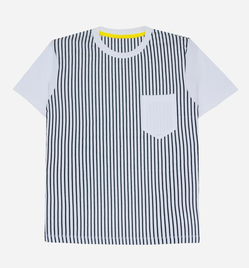 Vertical Stripe T-Shirt For Boys