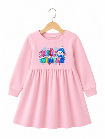 Hello Winter Frock