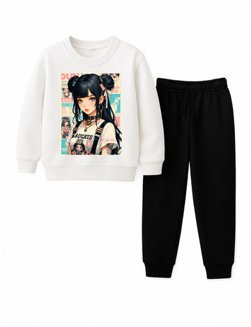 Cute Girl Tracksuit
