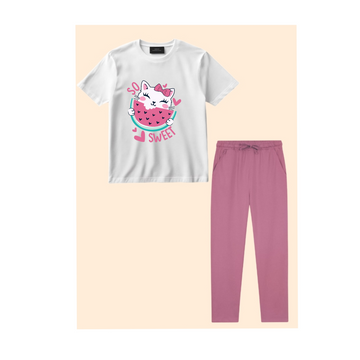 Little Cat Tracksuit for girls