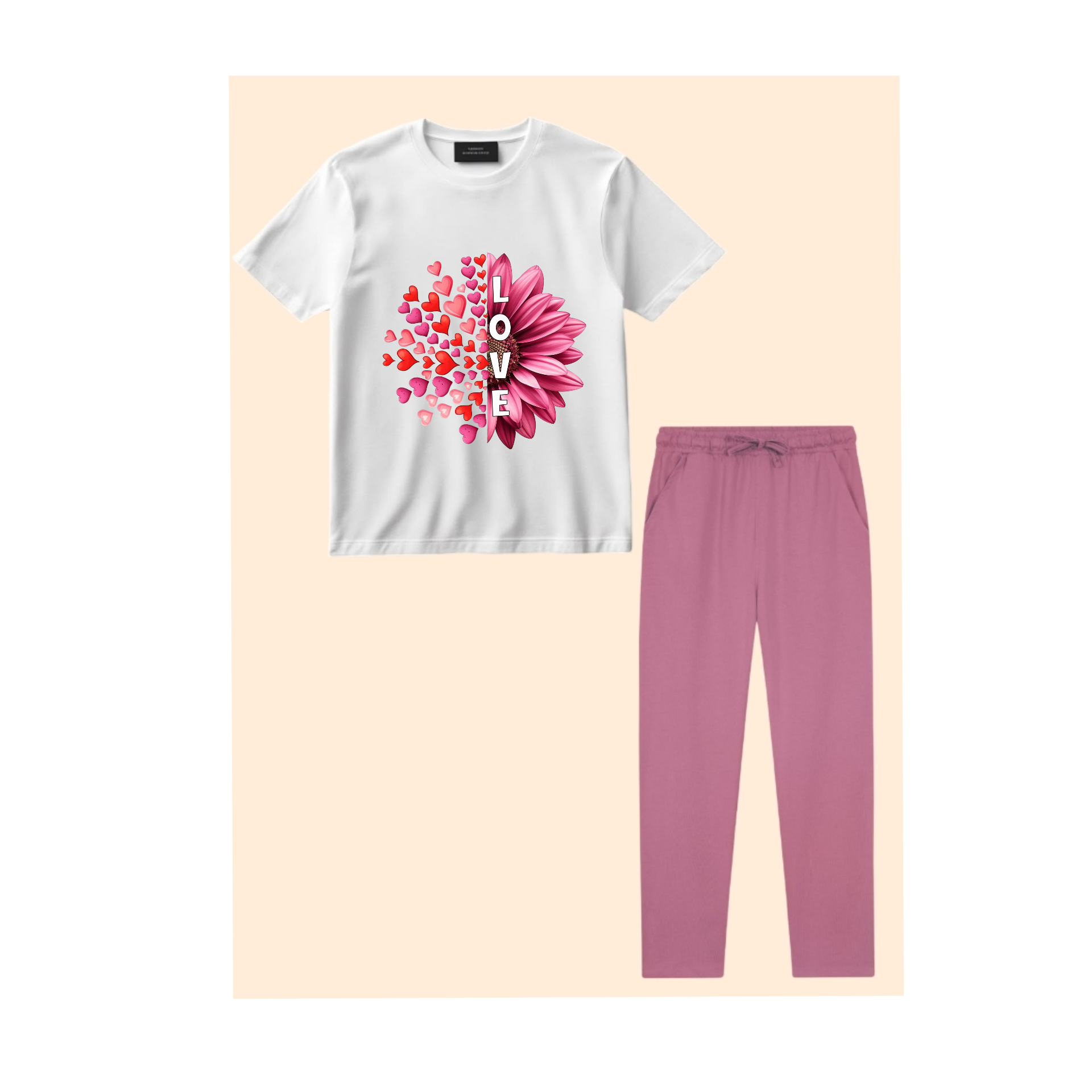 Love Tracksuit For girls