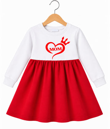 Mom Heart Frock