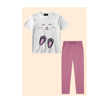 Funky Design Tracksuit For Girls