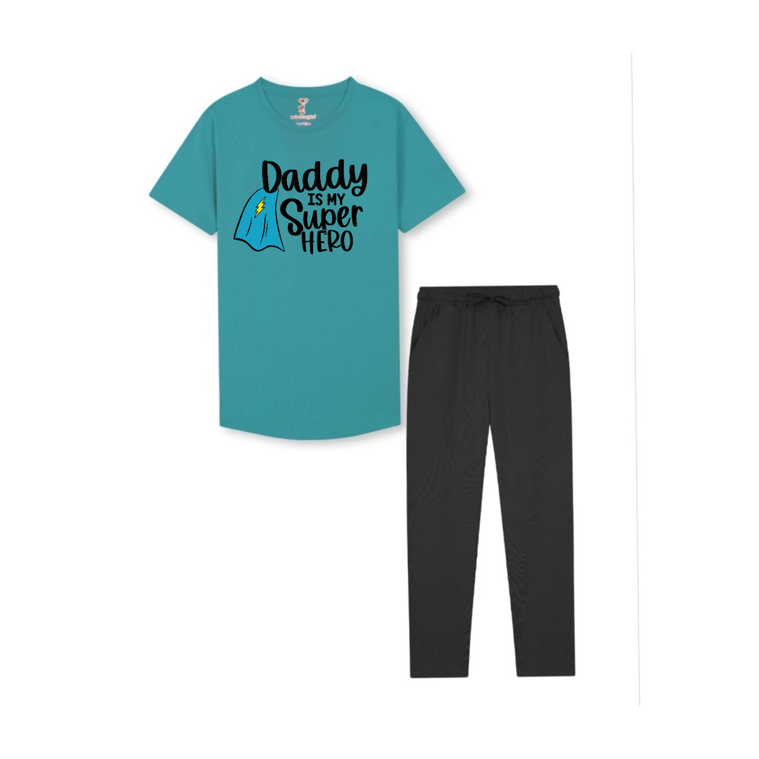 Daddy Is my Super hero Tracksuit for Girls