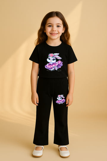 Black Rabit Jercey Tracksuit for girls