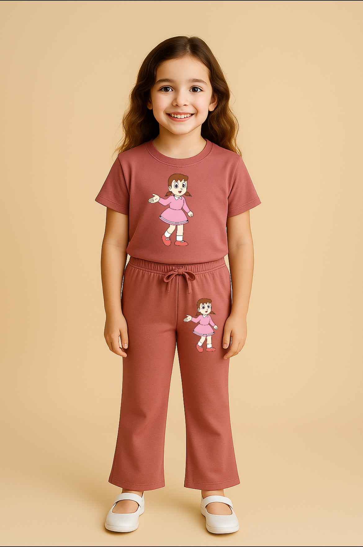 Shazuka light mehrun Tracksuit for Girls