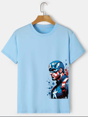 Captain America Tshirt For Boys